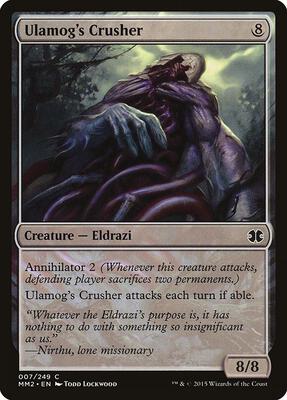 Ulamog's Crusher card from Modern Masters 2015