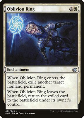 Oblivion Ring card from Modern Masters 2015