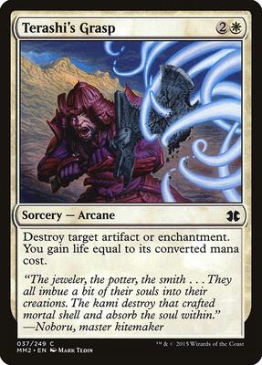 Terashi's Grasp card from Modern Masters 2015