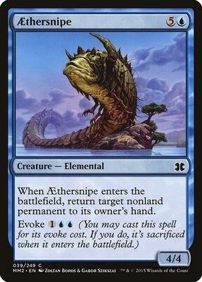Aethersnipe card from Modern Masters 2015