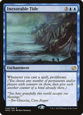 Inexorable Tide card from Modern Masters 2015