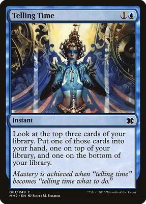 Telling Time card from Modern Masters 2015