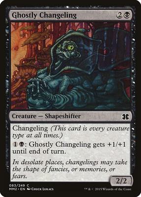 Ghostly Changeling card from Modern Masters 2015