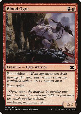 Blood Ogre card from Modern Masters 2015