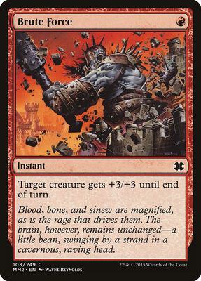 Brute Force card from Modern Masters 2015