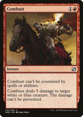 Combust card from Modern Masters 2015