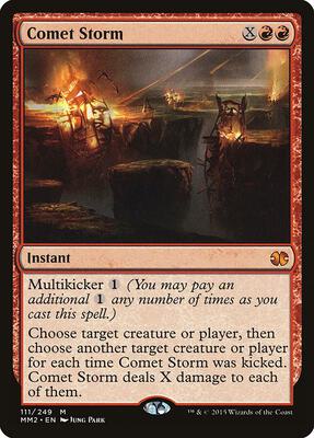 Comet Storm card from Modern Masters 2015