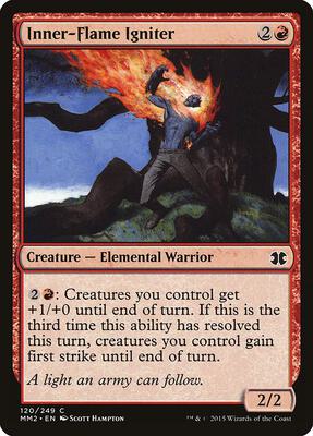 Inner-Flame Igniter card from Modern Masters 2015