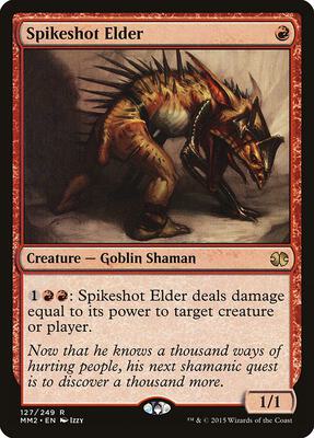 Spikeshot Elder card from Modern Masters 2015