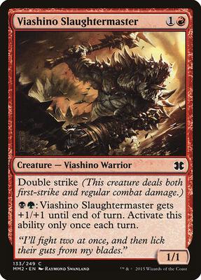 Viashino Slaughtermaster card from Modern Masters 2015