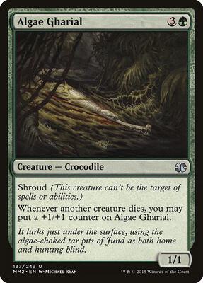 Algae Gharial card from Modern Masters 2015