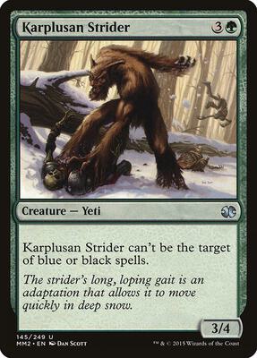 Karplusan Strider card from Modern Masters 2015