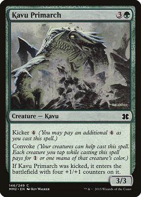 Kavu Primarch card from Modern Masters 2015