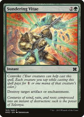 Sundering Vitae card from Modern Masters 2015