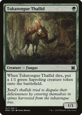 Tukatongue Thallid card from Modern Masters 2015
