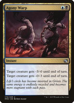 Agony Warp card from Modern Masters 2015