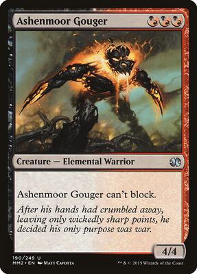 Ashenmoor Gouger card from Modern Masters 2015