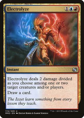Electrolyze card from Modern Masters 2015