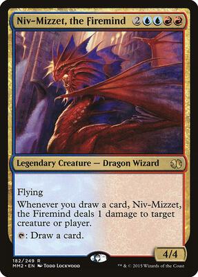Niv-Mizzet, the Firemind card from Modern Masters 2015