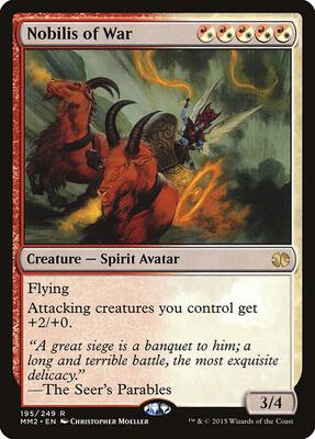 Nobilis of War card from Modern Masters 2015
