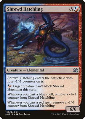 Shrewd Hatchling card from Modern Masters 2015