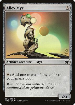 Alloy Myr card from Modern Masters 2015
