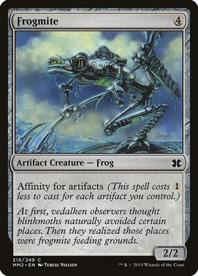 Frogmite card from Modern Masters 2015
