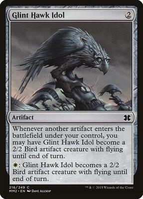 Glint Hawk Idol card from Modern Masters 2015