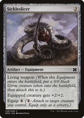 Sickleslicer card from Modern Masters 2015