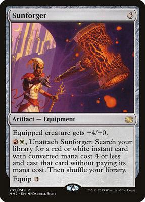 Sunforger card from Modern Masters 2015