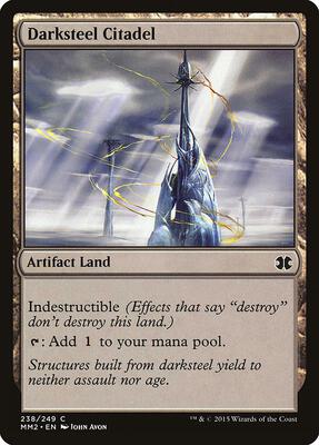 Darksteel Citadel card from Modern Masters 2015