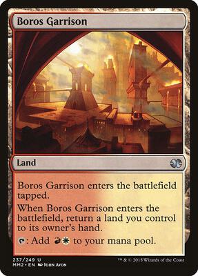 Boros Garrison card from Modern Masters 2015