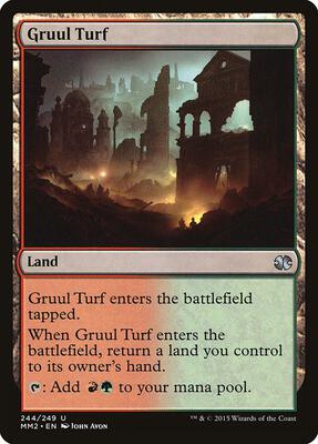 Gruul Turf card from Modern Masters 2015