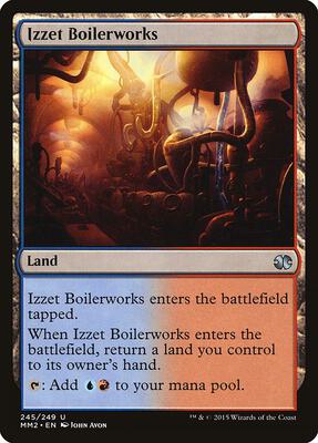Izzet Boilerworks card from Modern Masters 2015