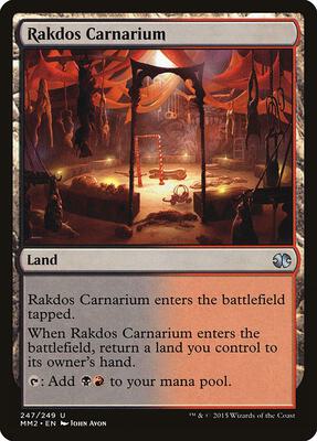 Rakdos Carnarium card from Modern Masters 2015
