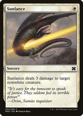 Sunlance card from Modern Masters 2015