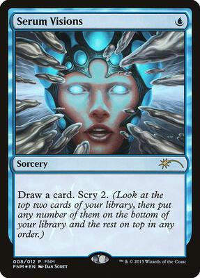 Serum Visions card from FNM Promos