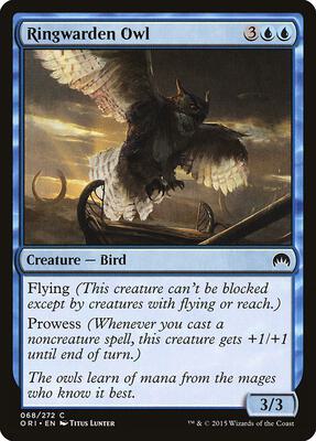 Ringwarden Owl card from Magic Origins