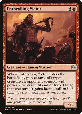 Enthralling Victor card from Magic Origins