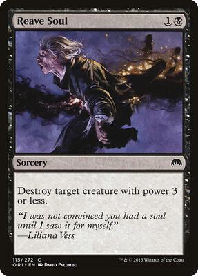Reave Soul card from Magic Origins