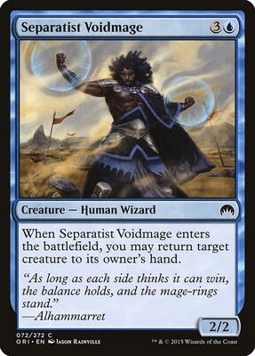 Separatist Voidmage card from Magic Origins