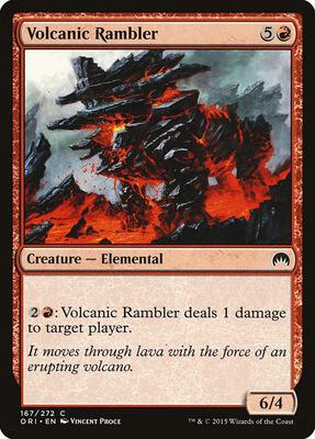 Volcanic Rambler card from Magic Origins
