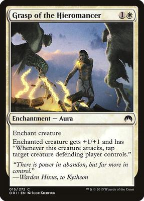 Grasp of the Hieromancer card from Magic Origins