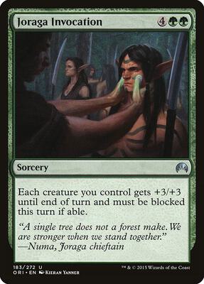 Joraga Invocation card from Magic Origins
