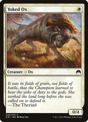 Yoked Ox card from Magic Origins