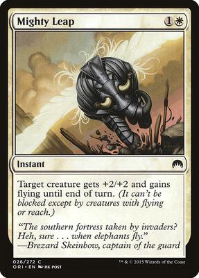 Mighty Leap card from Magic Origins