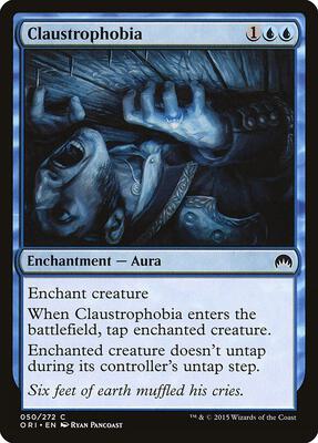 Claustrophobia card from Magic Origins